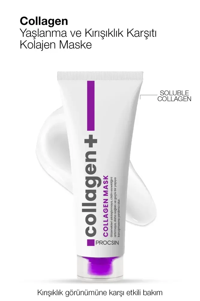 PROCSIN Yaşlanma ve Kırışıklık Karşıtı Kolajen Maske 50 ML
