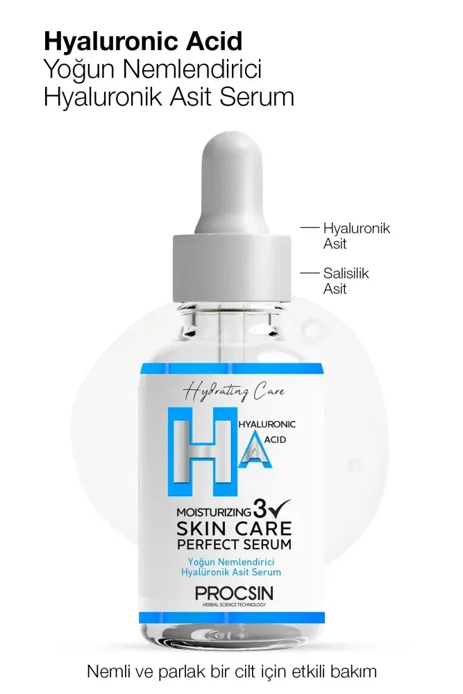 PROCSIN Yoğun Nemlendirici Hyaluronik Asit Serum 20 ML