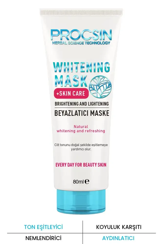 PROCSIN Beyazlatıcı ve Ton Eşitleyici Maske 80 ML