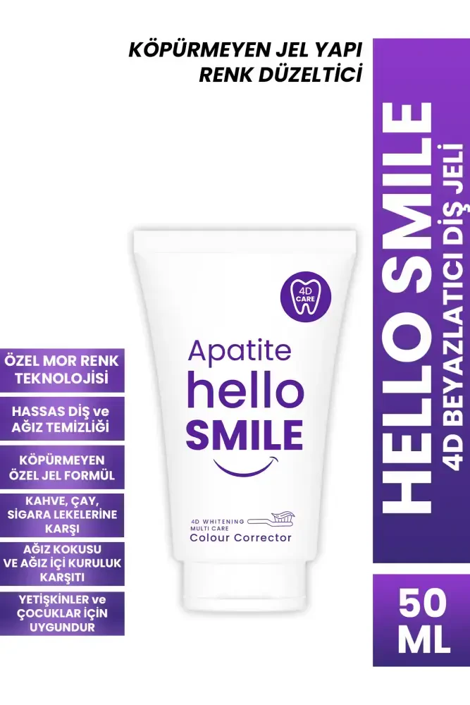 Apatite Hello Smile 4D Beyazlık Jeli