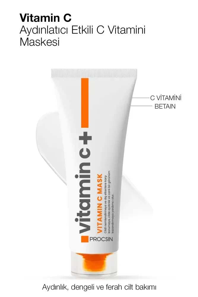 PROCSIN Aydınlatıcı Leke Karşıtı C Vitamini Maskesi 50 ML